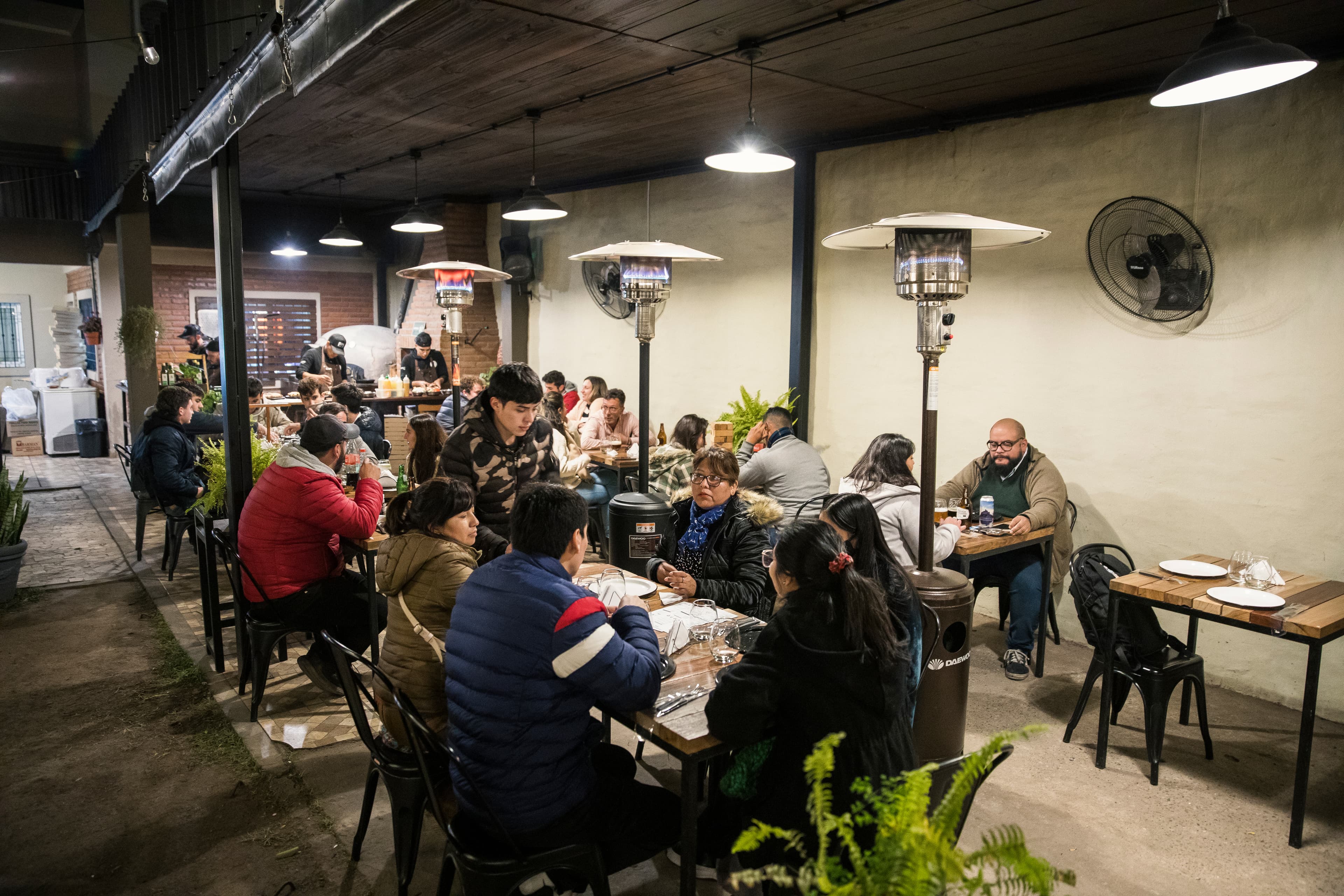 El salón de Pipa lleno de gente